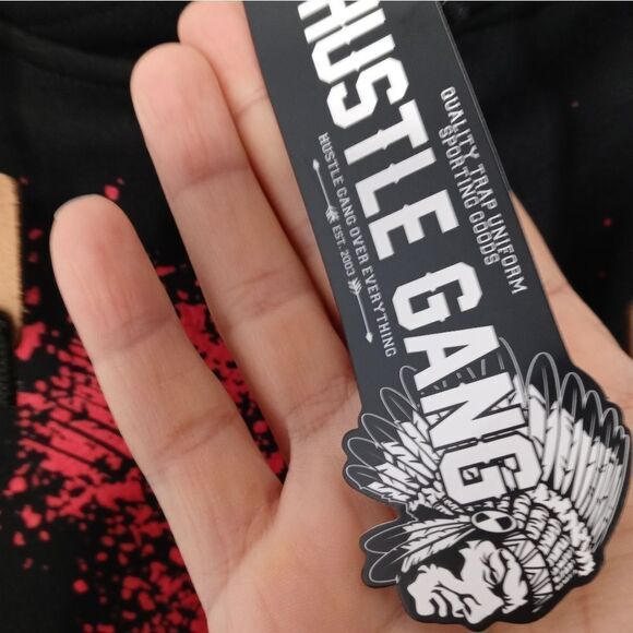 Hustle Gang black hoodie size medium - Picture 5 of 6